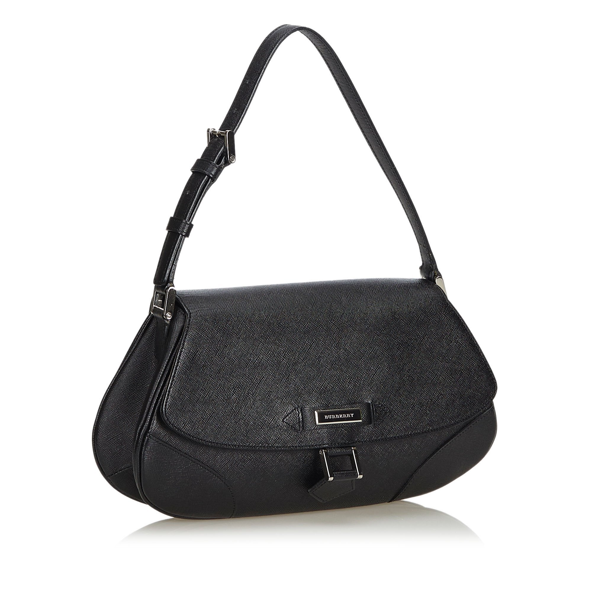 Pre-Loved Burberry Black Others Leather Handbag United Kingdom