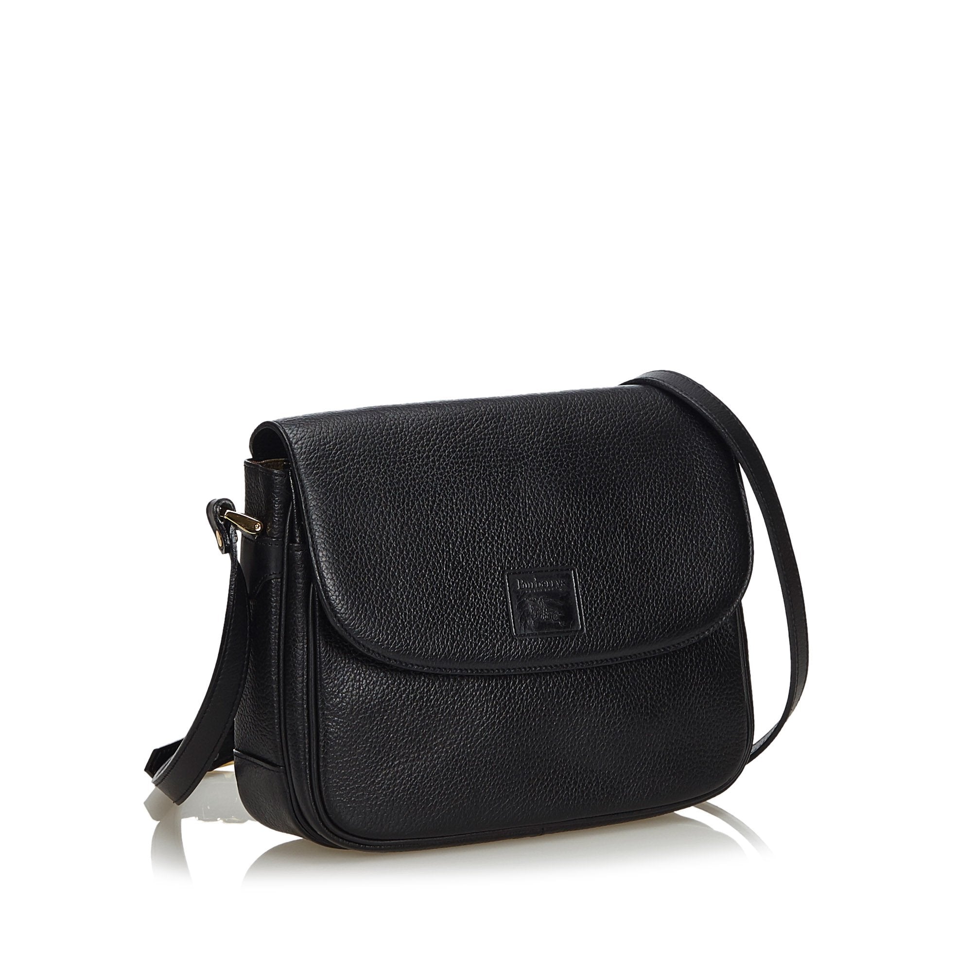 Pre-Loved Burberry Black Others Leather Crossbody Bag United Kingdom