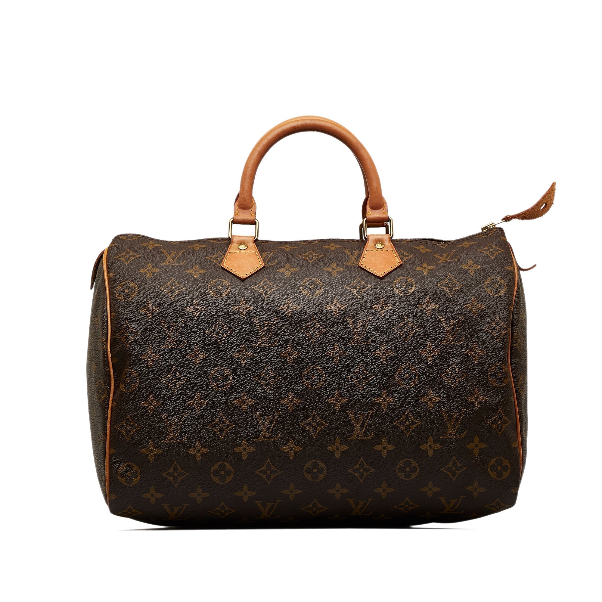 LOUIS VUITTON Monogram Speedy 35 Boston Bag