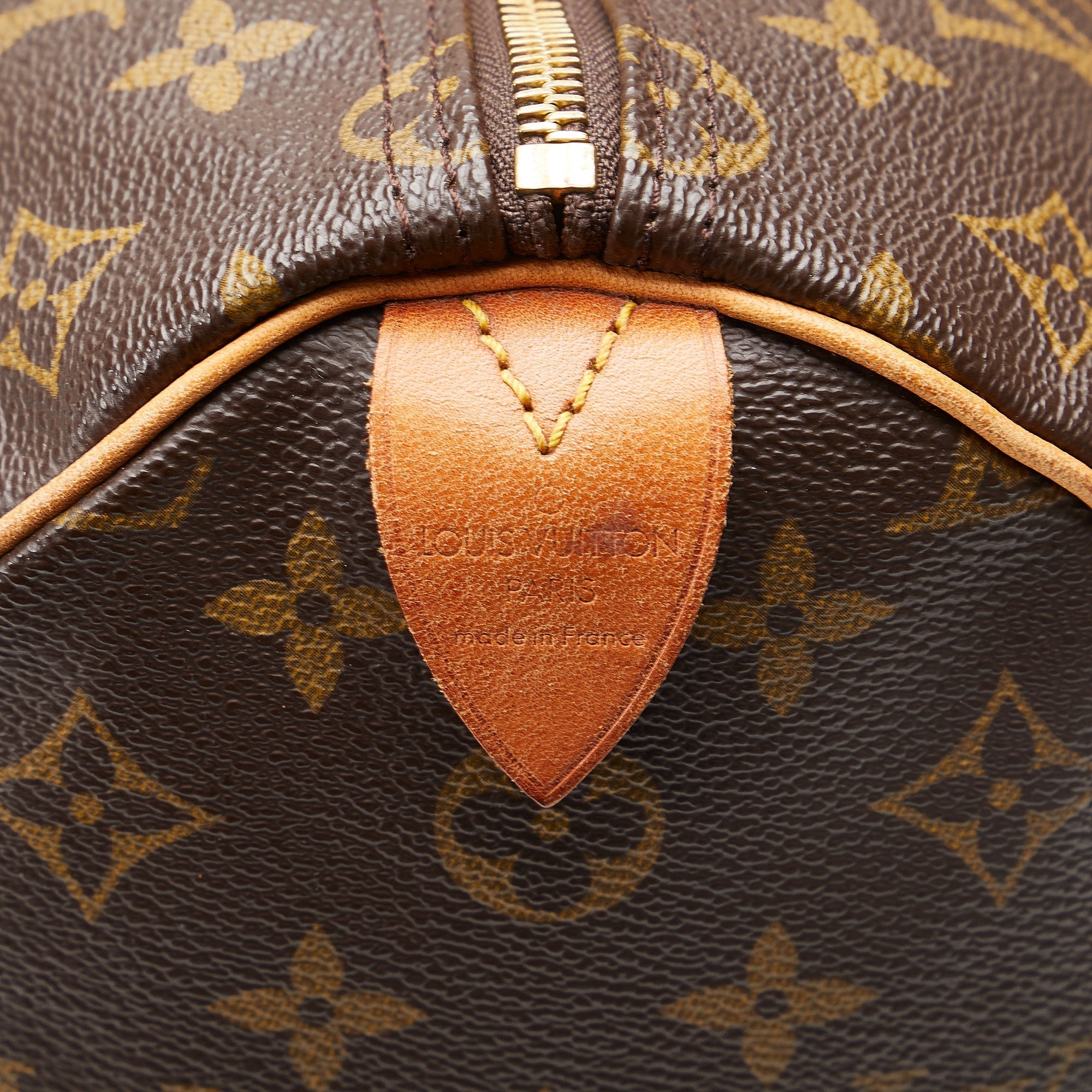 LOUIS VUITTON Monogram Speedy 35 Boston Bag
