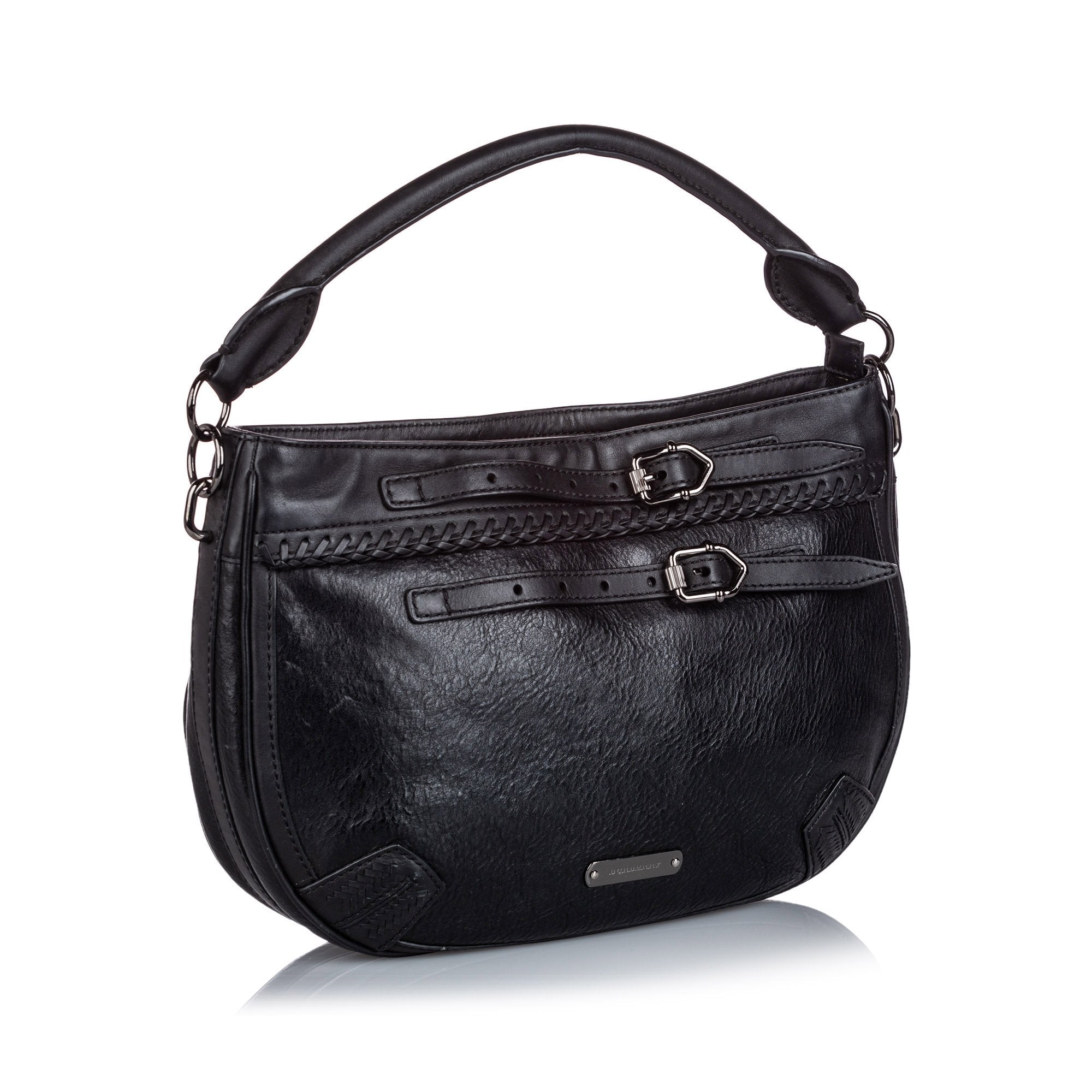 Pre-Loved Burberry Black Others Leather Crossbody Bag United Kingdom