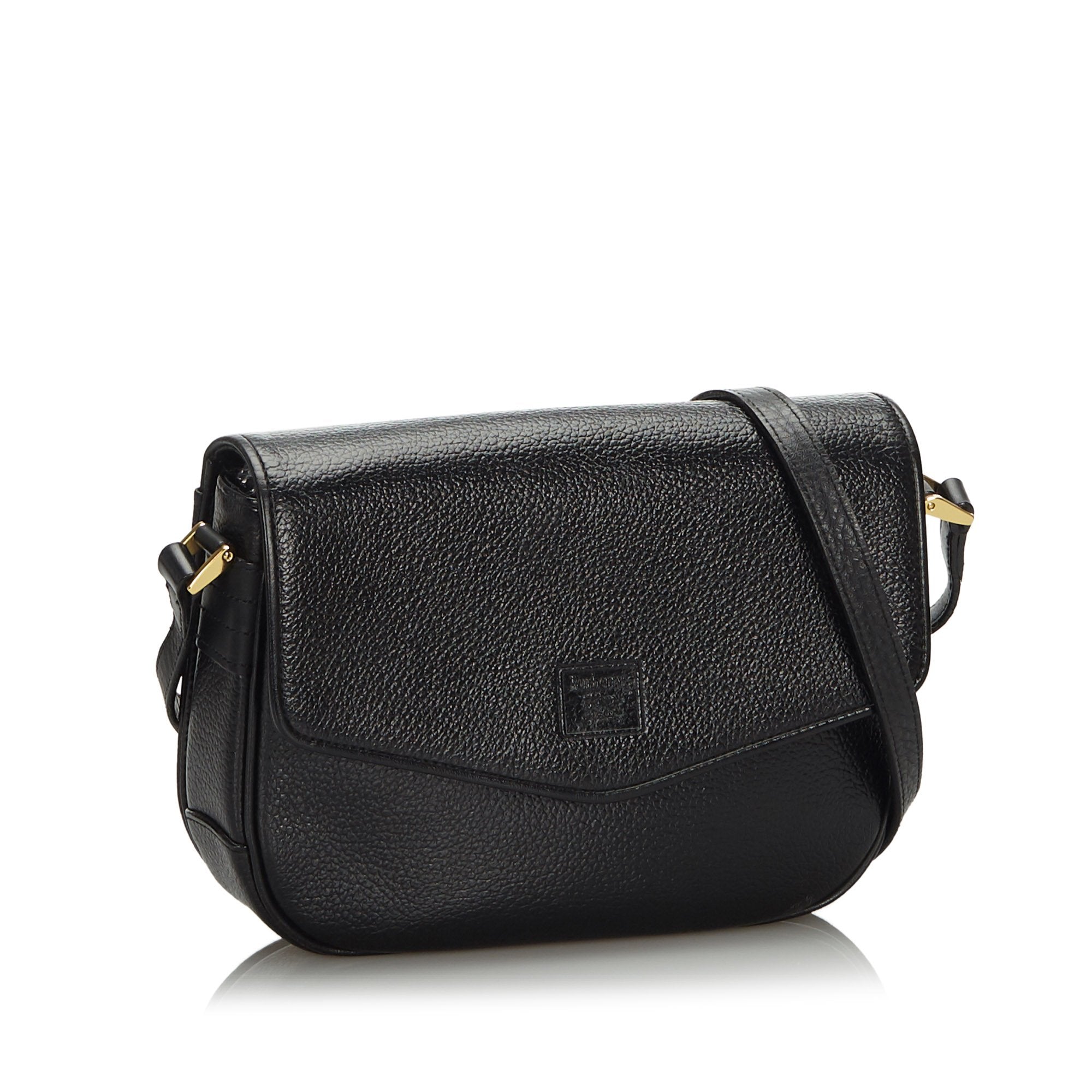 Pre-Loved Burberry Black Others Leather Crossbody Bag United Kingdom