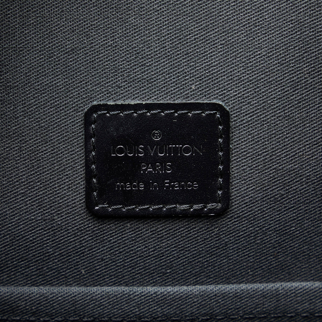 LOUIS VUITTON Monogram Glace Steve Business Bag