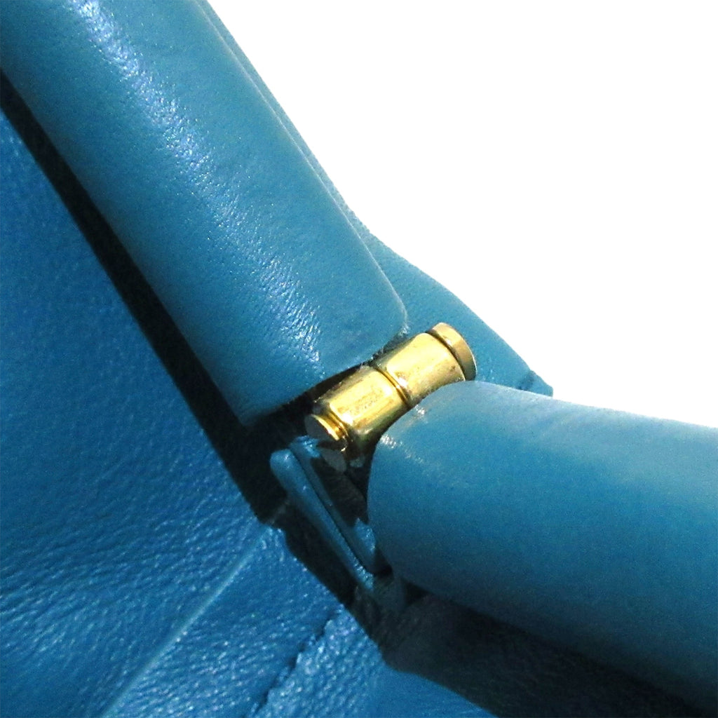 Bottega Veneta Point Handbag Blue