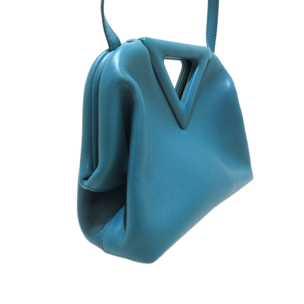 Bottega Veneta Point Handbag Blue