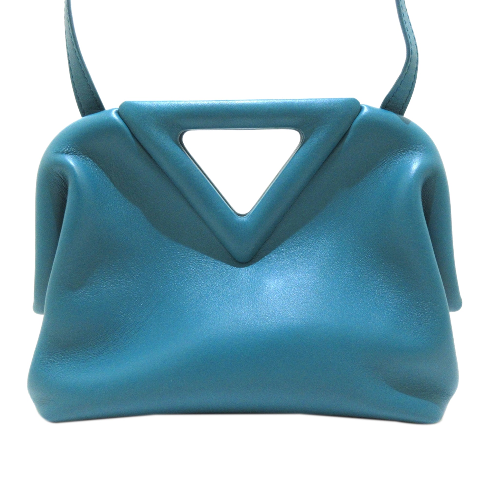 Bottega Veneta Point Handbag Blue