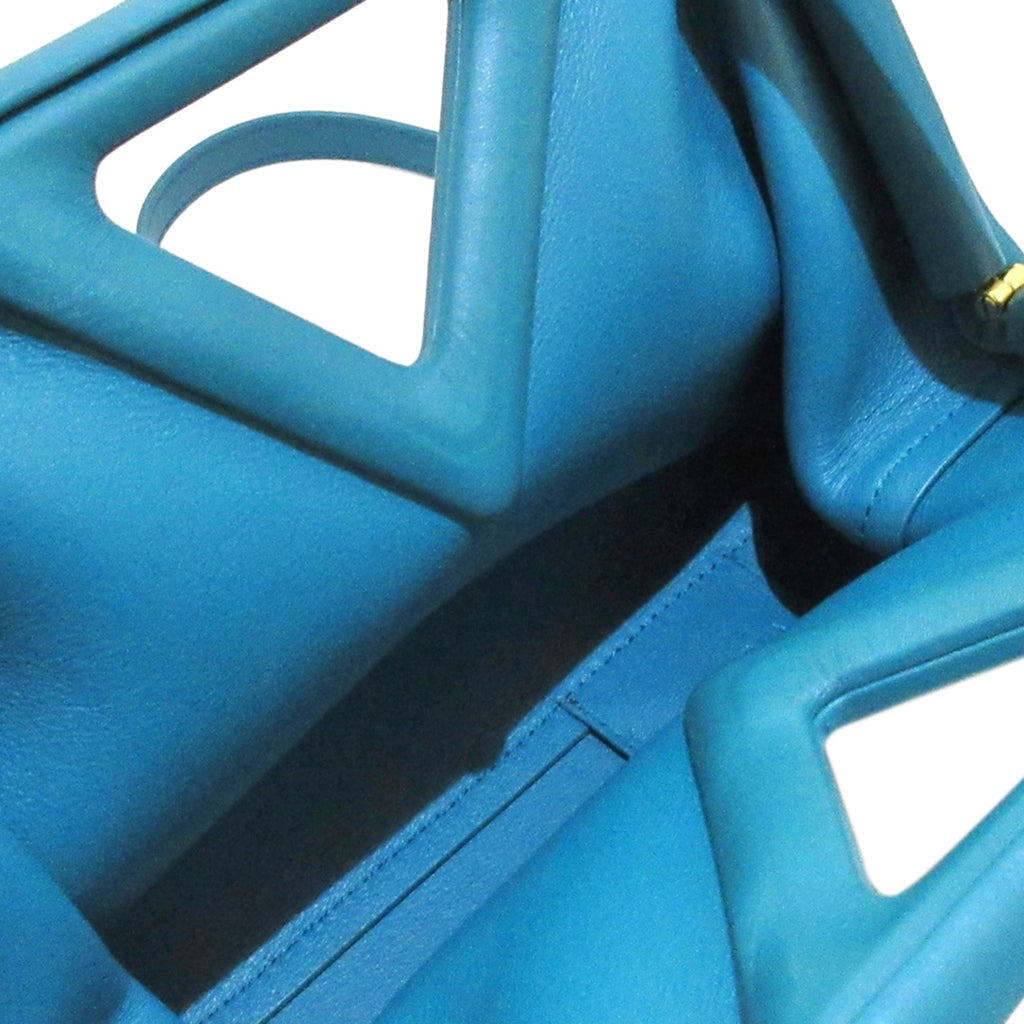 Bottega Veneta Point Handbag Blue