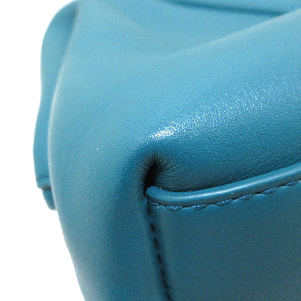 Bottega Veneta Point Handbag Blue