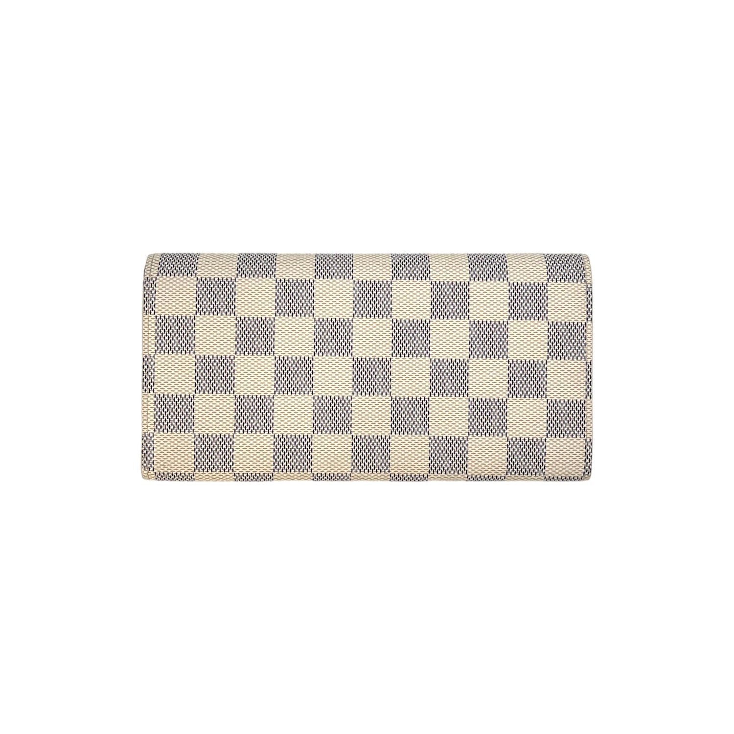 Louis Vuitton Damier Azur Emilie Wallet