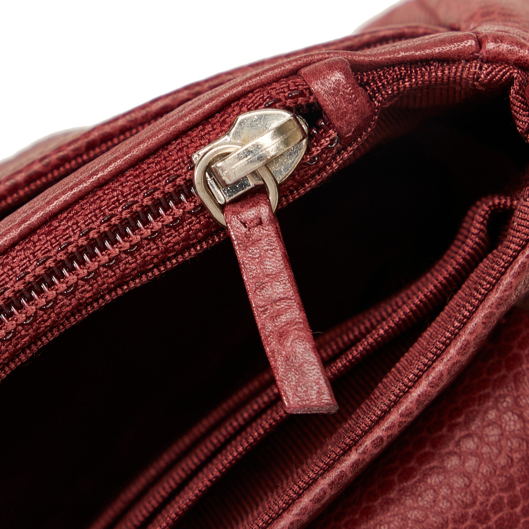 CHANEL Caviar CC Half Moon Flap Crossbody Bag