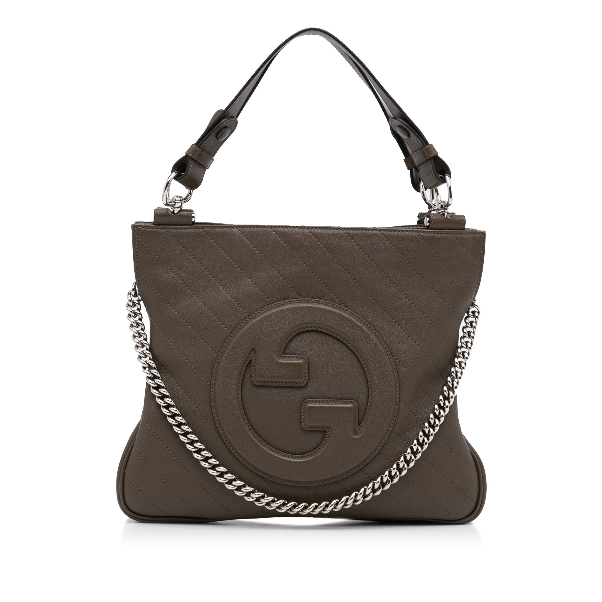 Gucci Blondie Brown Leather