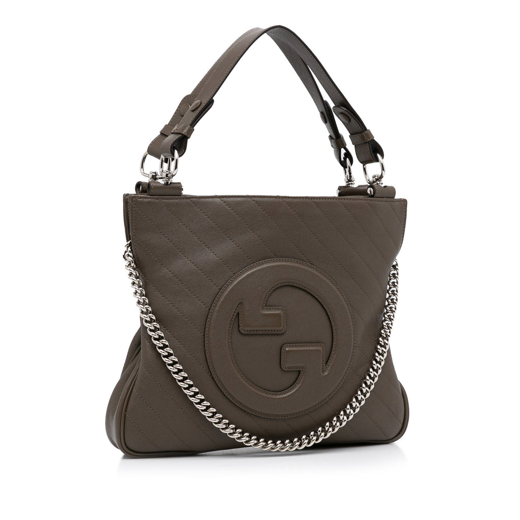 Gucci Blondie Brown Leather