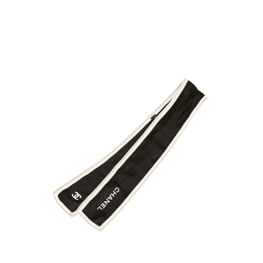 CHANEL CC Silk Hair Scrunchie and Scarf Other Accessories