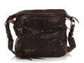 Balenciaga Mens 2005 Chocolate Ch??vre Classic Day Messenger