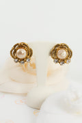 Boucles d'oreilles baroques Chanel