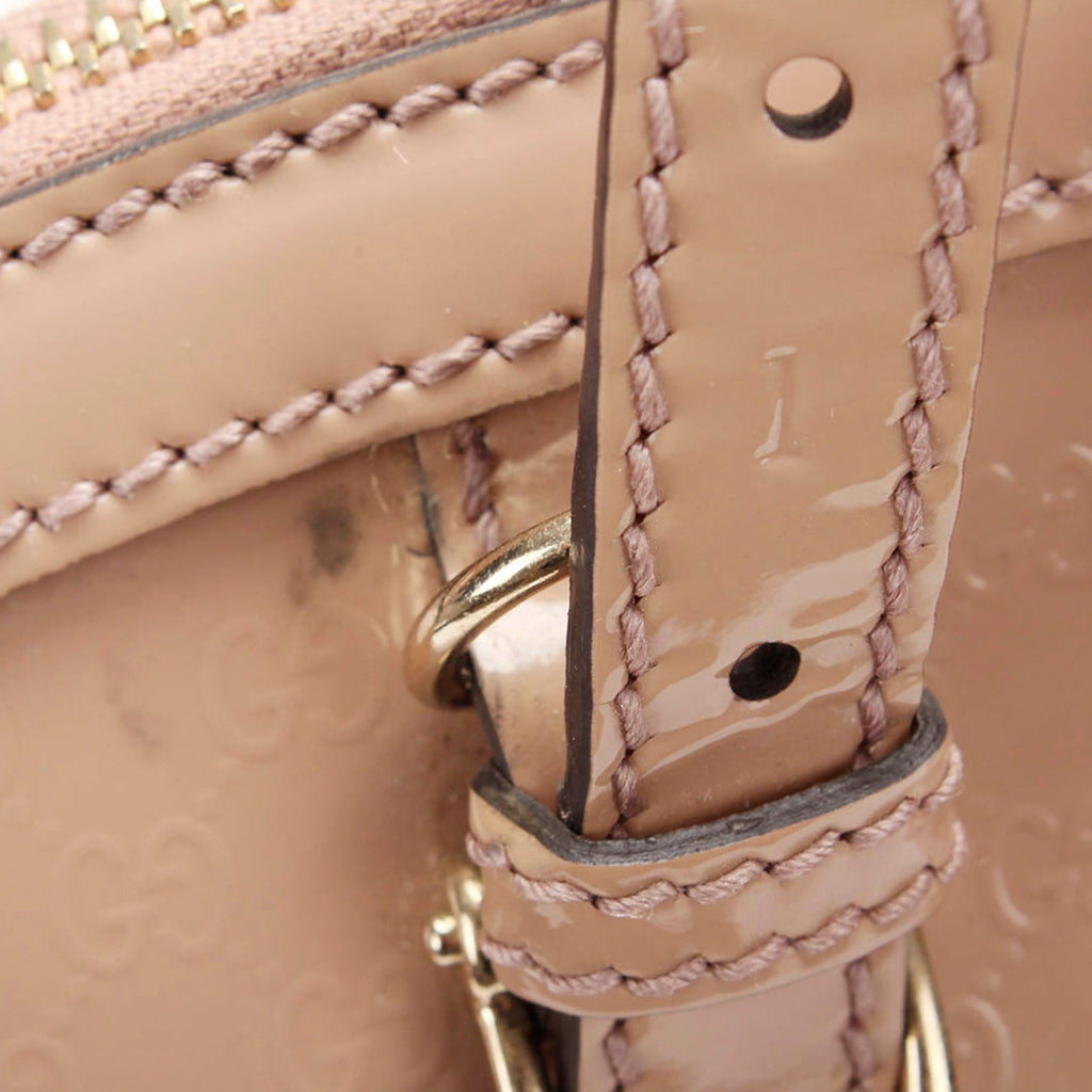 Gucci Nice Handbag Pink Microguccissima