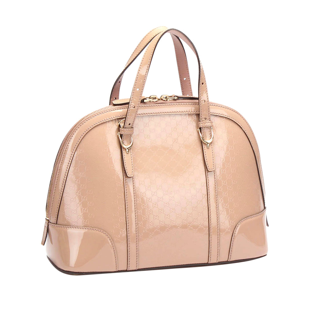 Gucci Nice Handbag Pink Microguccissima