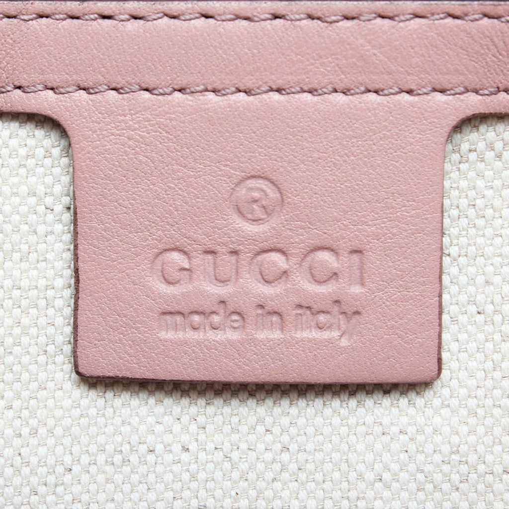 Gucci Nice Handbag Pink Microguccissima