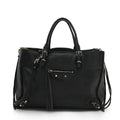 Balenciaga Calfskin Papier A6 Zip Around Tote (SHF-12133)