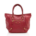 Balenciaga Lambskin Giant 12 Sunday Tote - FINAL SALE (SHF-10225)