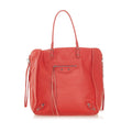 Balenciaga Motocross Papier A5 Zip Around Tote Bag (SHG-20402)