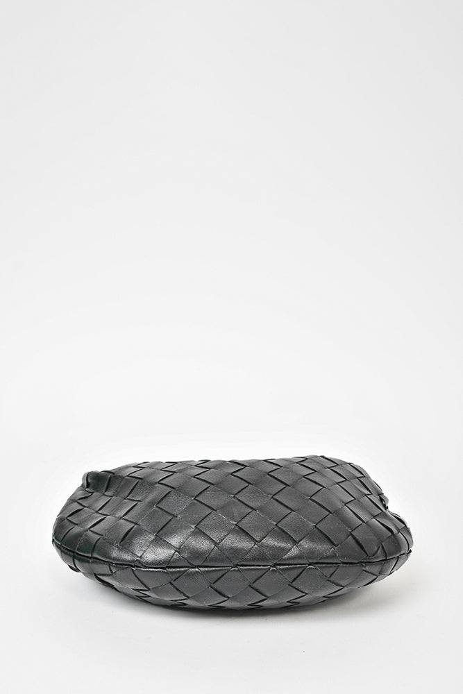 Bottega Veneta Black Intrecciato Leather Mini "Jodie" Bag
