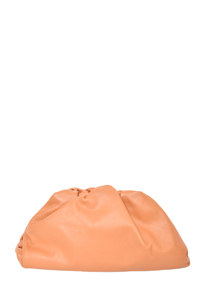 Bottega Veneta Terracotta Leather Pouch