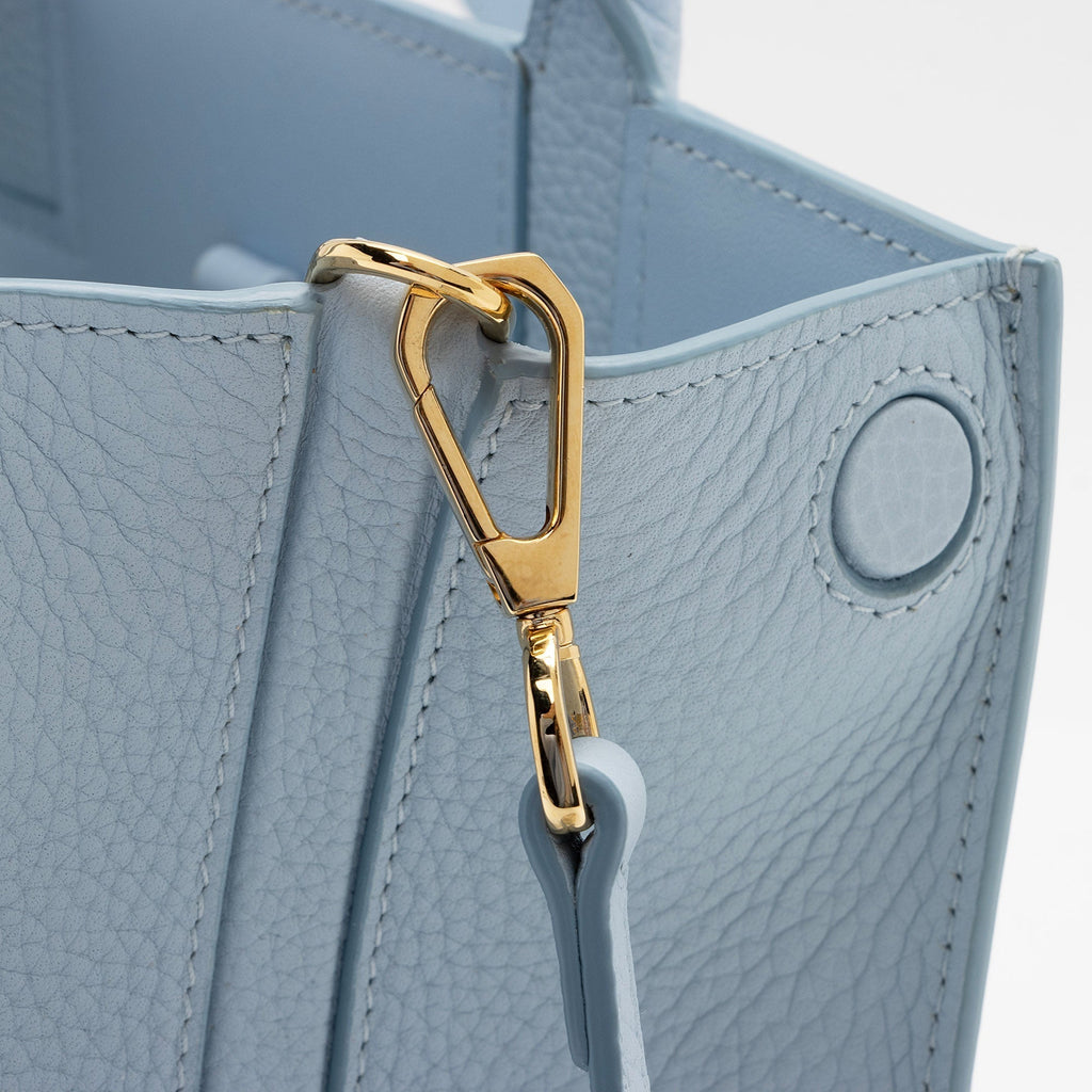 Burberry Calfskin TB Frances Mini Tote (SHF-Wks8mQ)