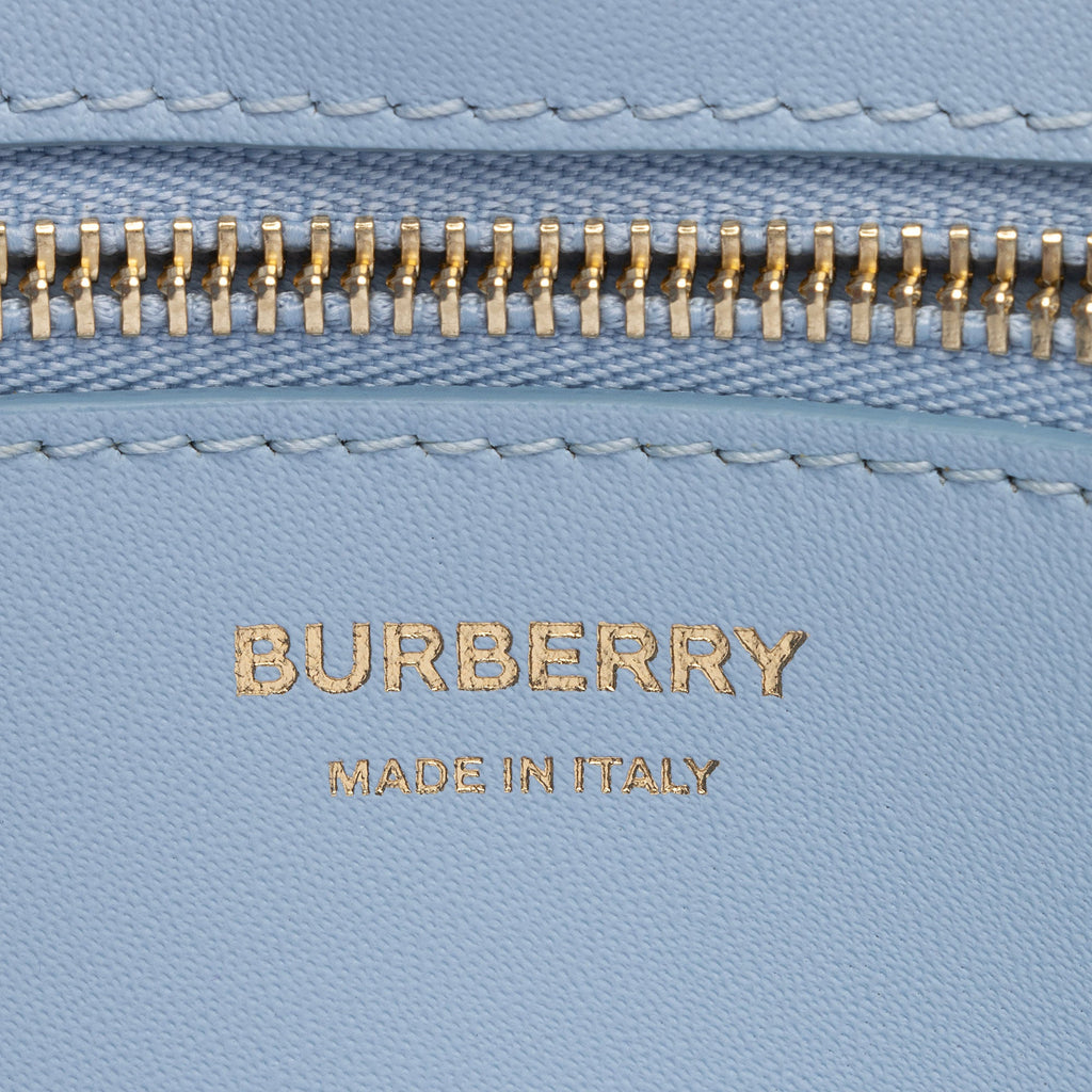 Burberry Calfskin TB Frances Mini Tote (SHF-Wks8mQ)