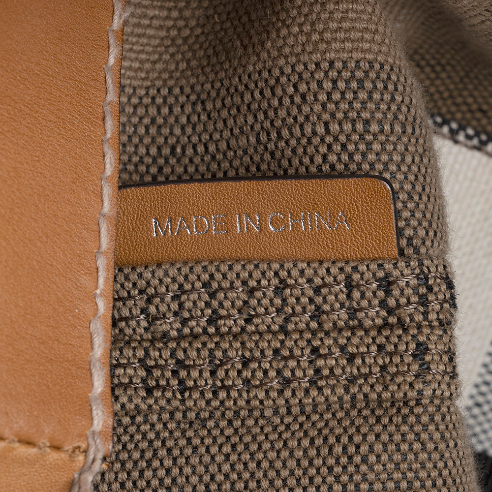 Burberry Canvas Check Susanna Medium Hobo (SHF-20980)