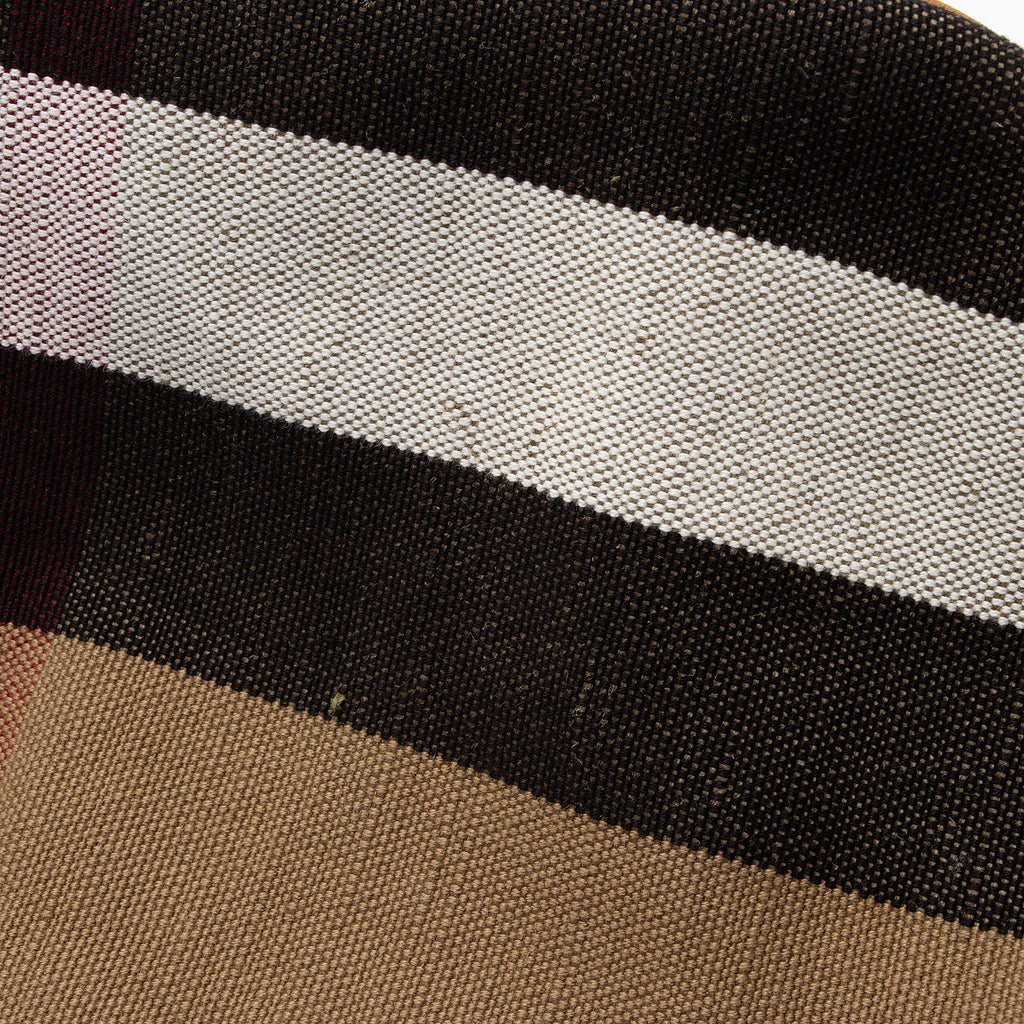 Burberry Canvas Check Tassel Ashby Medium Hobo (SHF-1YmSO2)