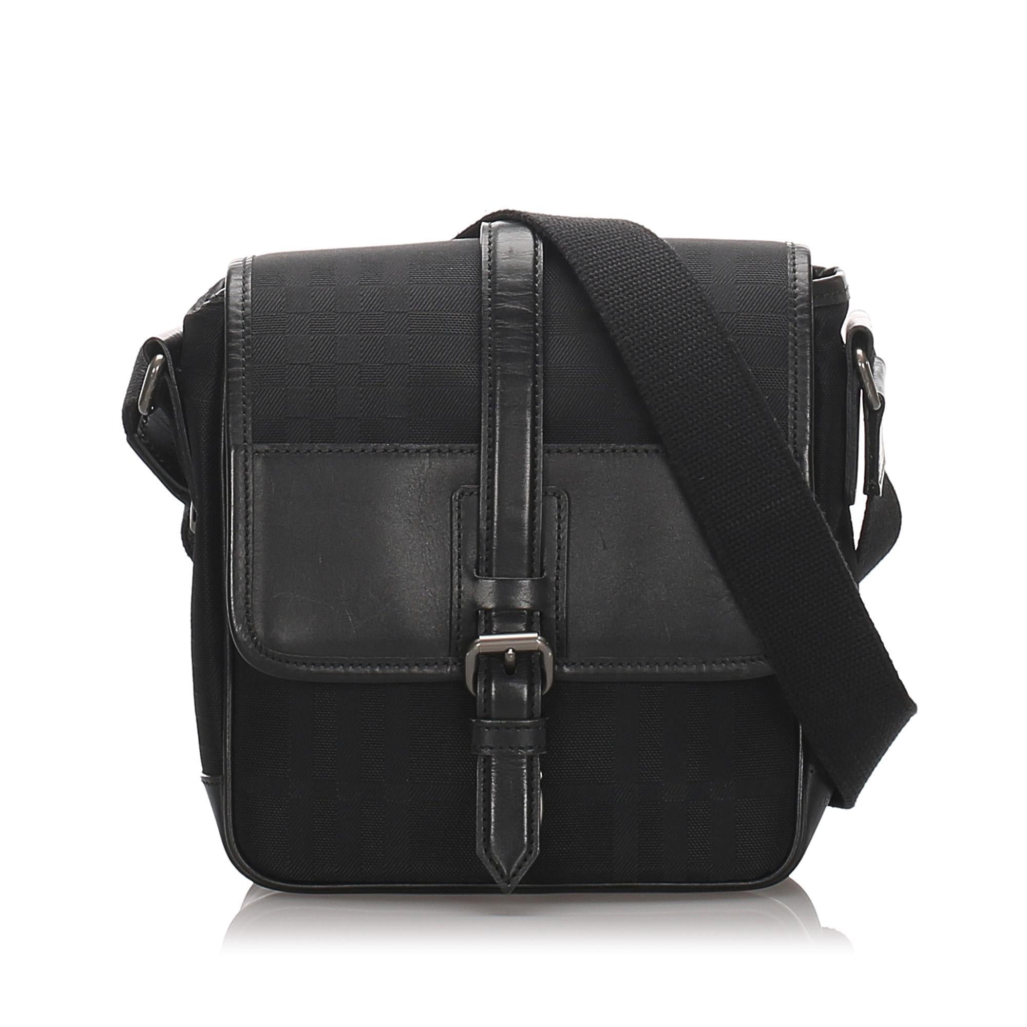 Burberry Canvas Crossbody Bag (SHG-10023)
