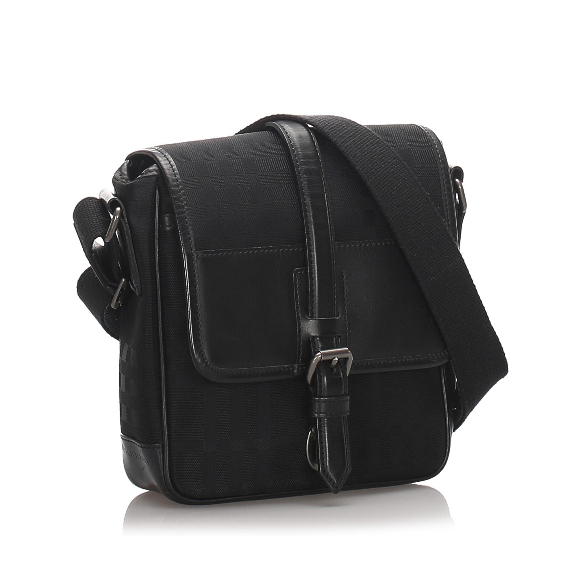 Burberry Canvas Crossbody Bag (SHG-10023)