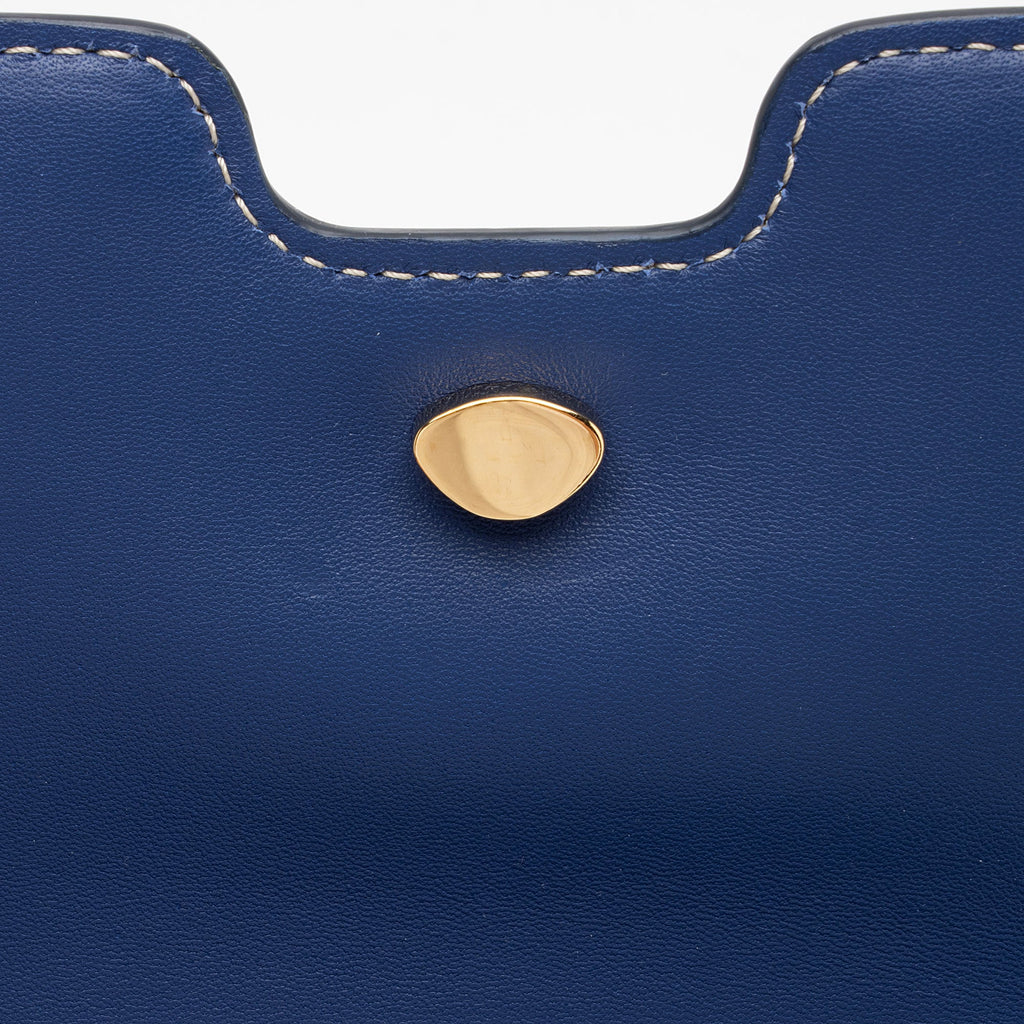 Burberry Canvas Leather TB Small Shoulder Bag (SHF-CtCk6R)