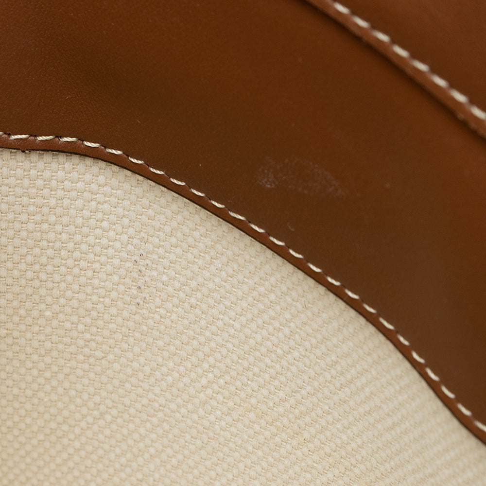 Burberry Canvas Logo Mini Pocket Satchel (SHF-21685)