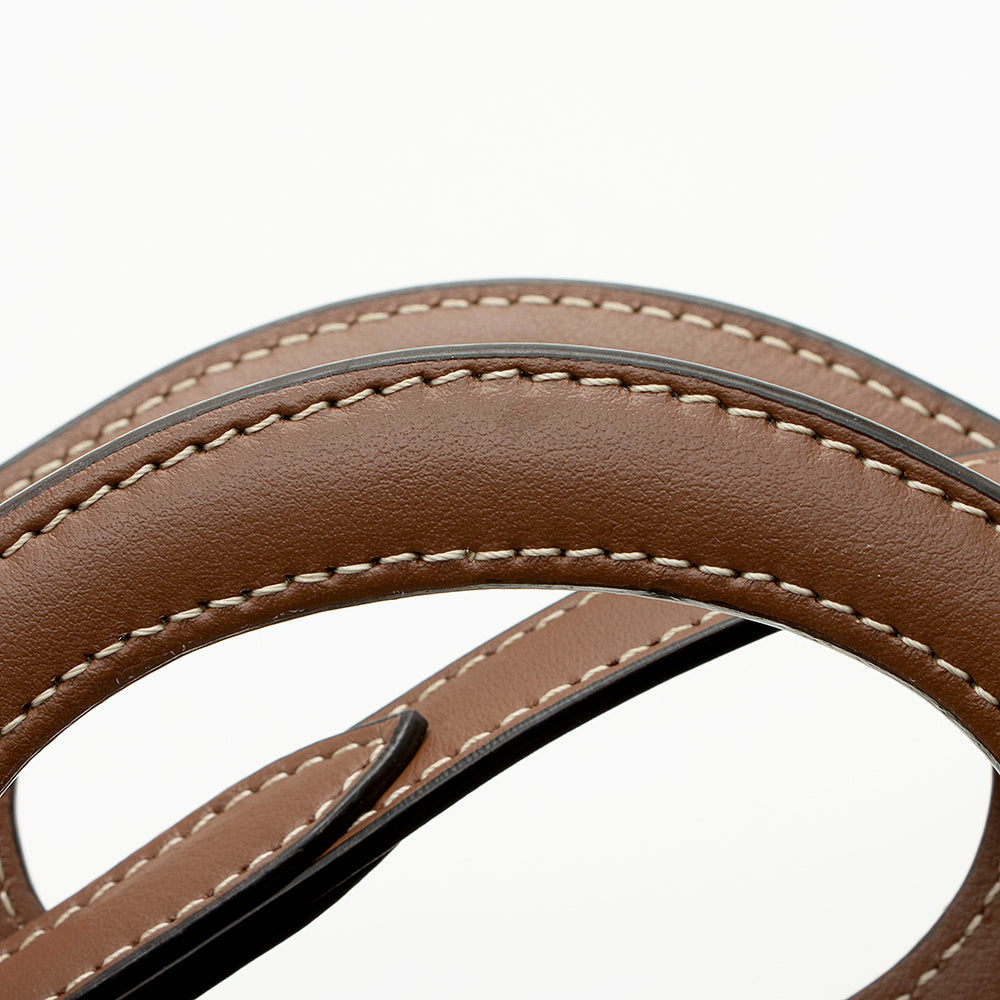 Burberry Canvas Logo Mini Pocket Satchel (SHF-21685)