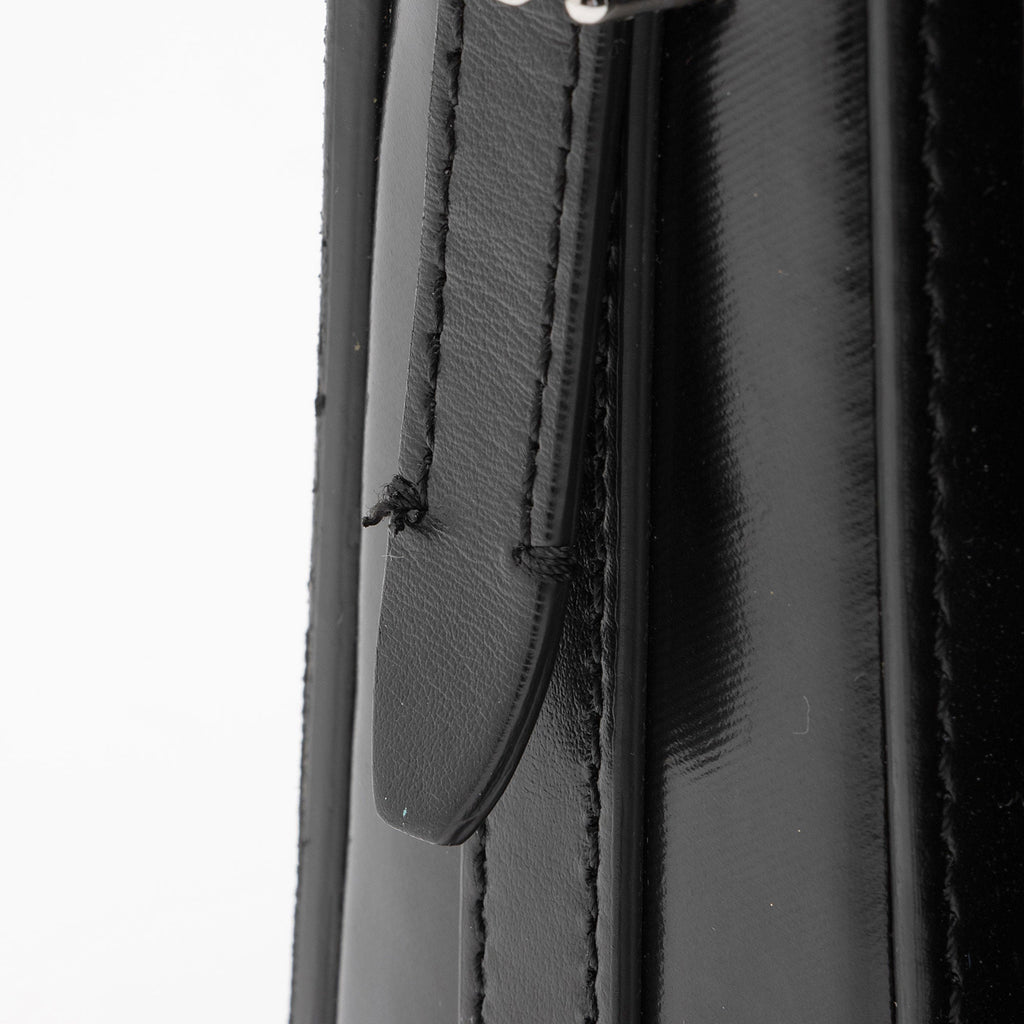 Burberry Coated Canvas Horseferry Print Grace Large Flap Shoulder Bag (SHF-8i3NQl)