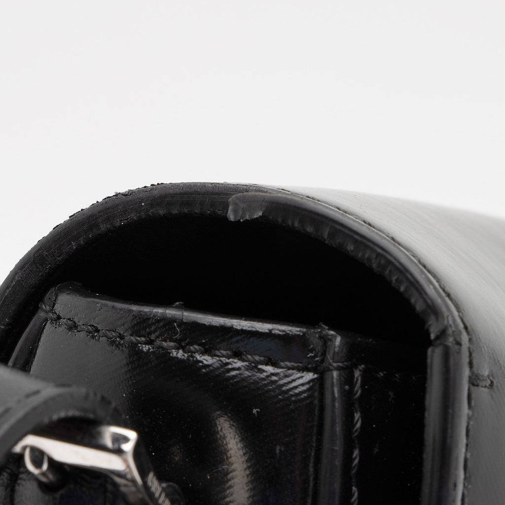 Burberry Coated Canvas Horseferry Print Grace Large Flap Shoulder Bag (SHF-8i3NQl)