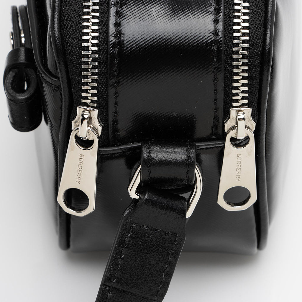 Burberry Coated Canvas Horseferry Print Micro Camera Bag (SHF-jROK3W)