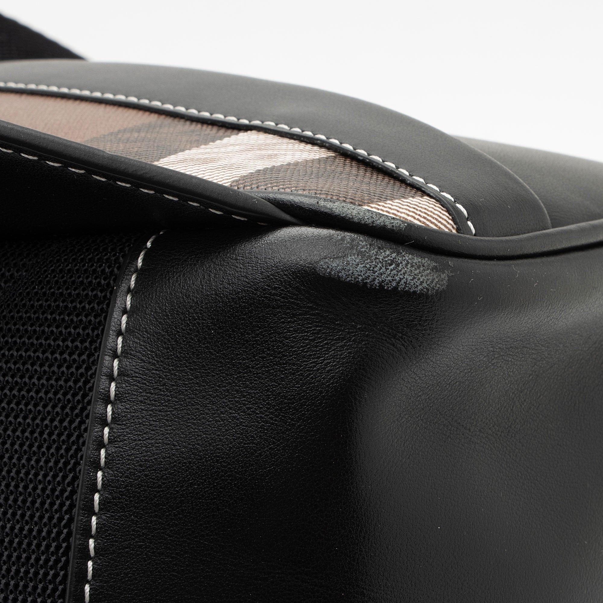 Burberry E-Canvas House Check Jett Backpack (SHF-7Ybyea)