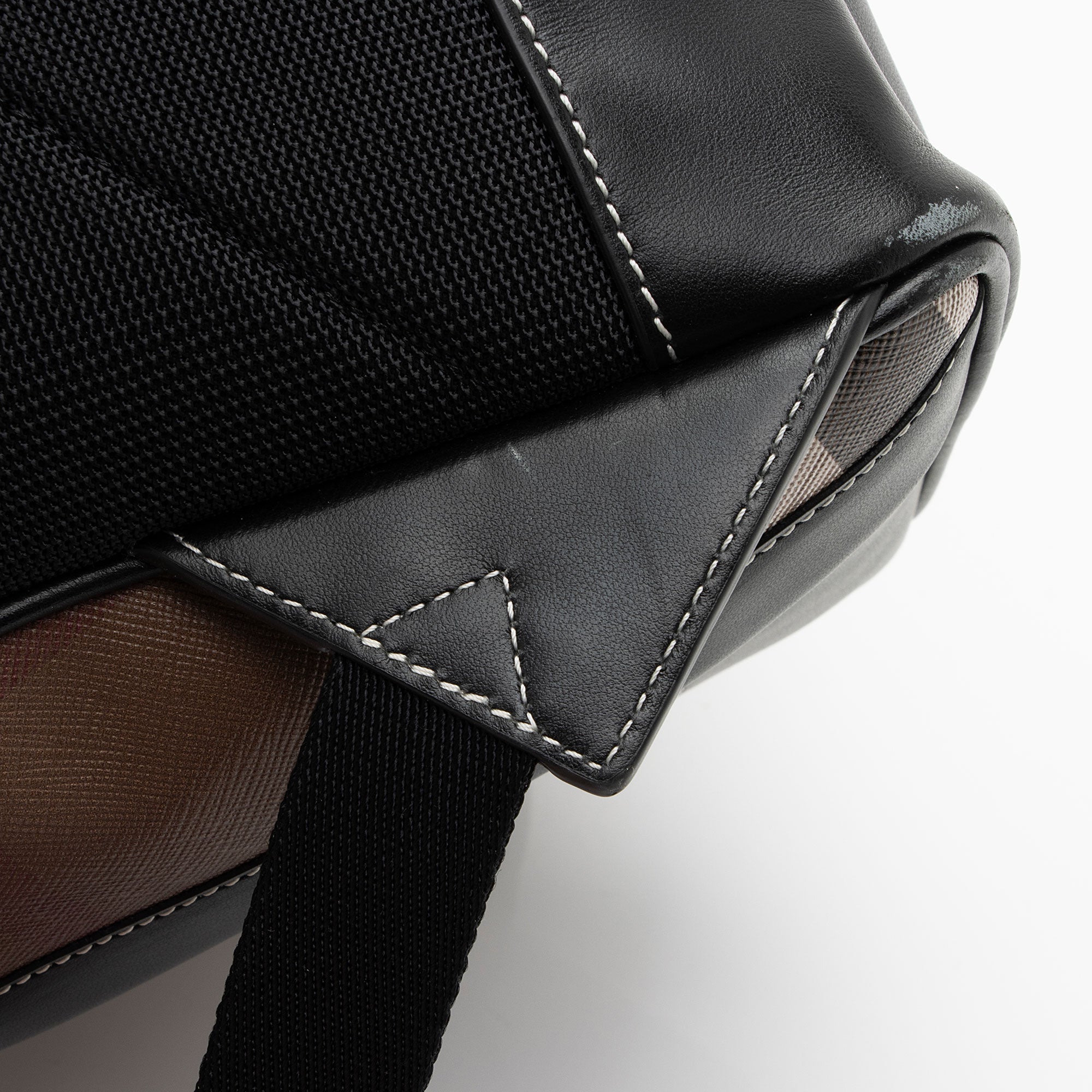 Burberry E-Canvas House Check Jett Backpack (SHF-7Ybyea)