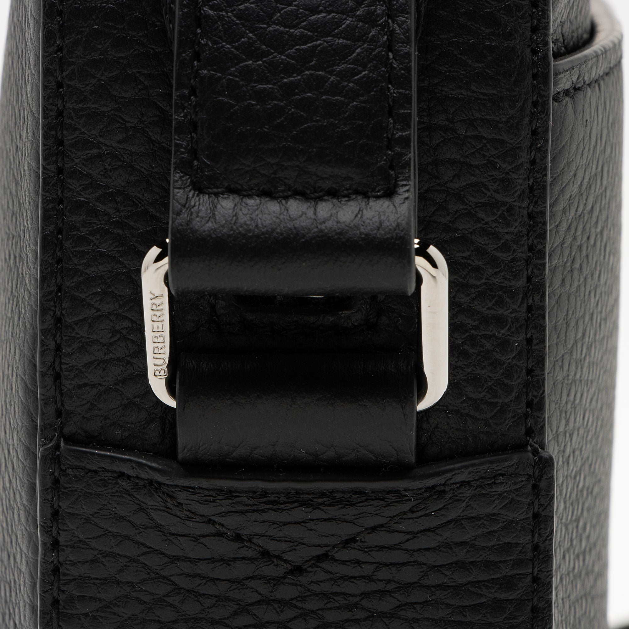 Burberry Embossed Leather Logo Thorton Crossbody Bag (SHF-eENPy4)