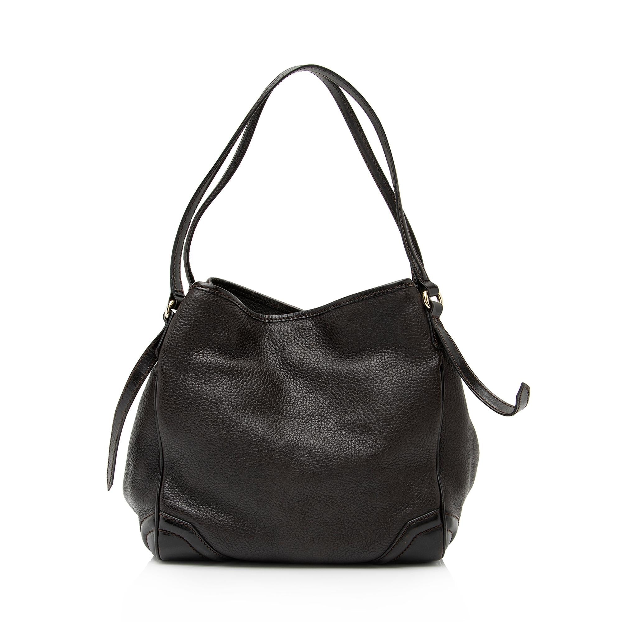 Burberry Grained Leather Canterbury Small Tote (SHF-23799)