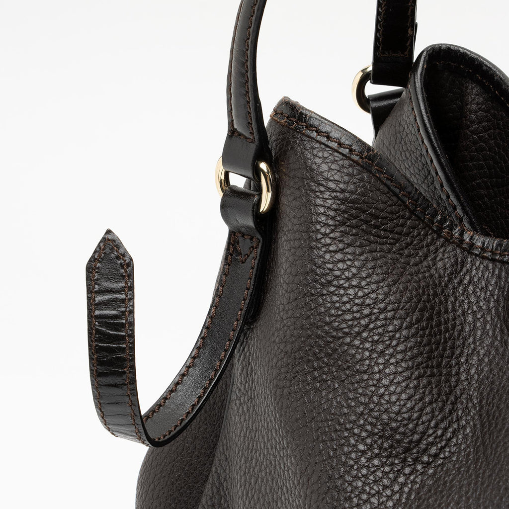 Burberry Grained Leather Canterbury Small Tote (SHF-23799)