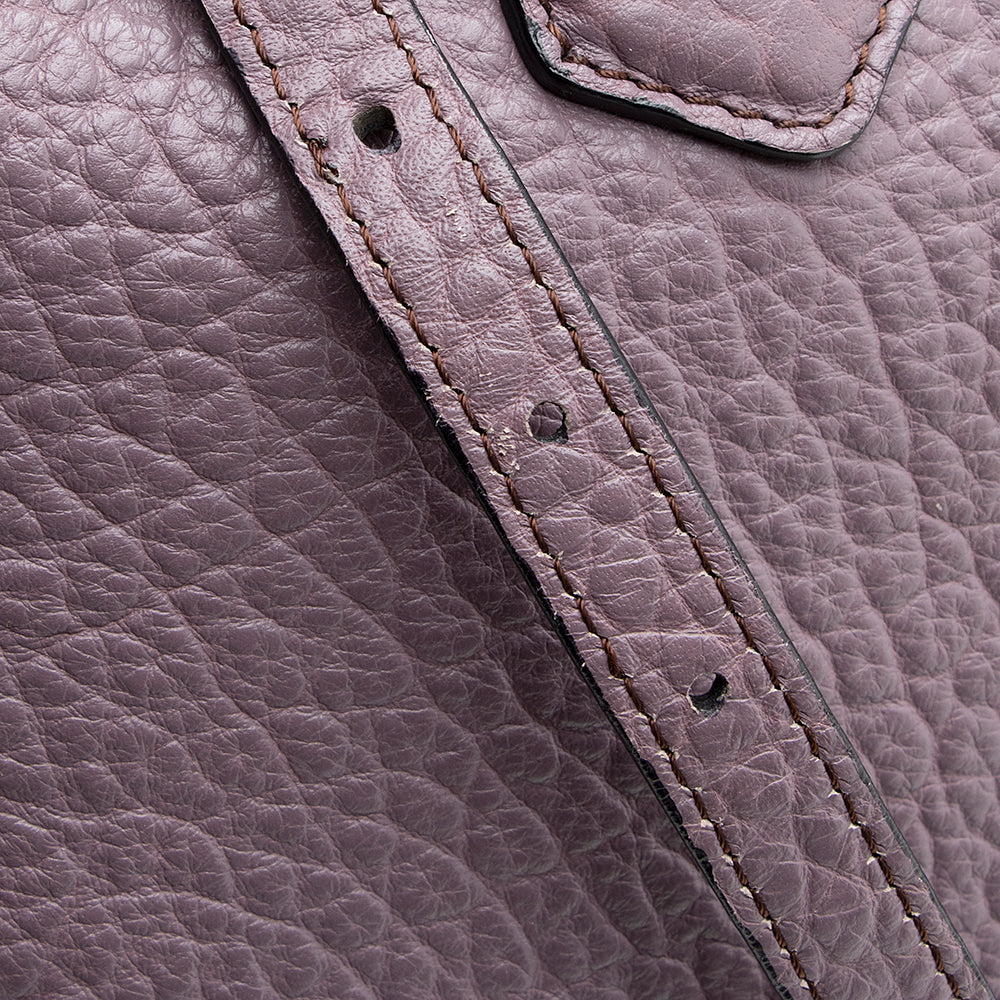 Burberry Grained Leather Dewsbury Medium Tote (SHF-18919)