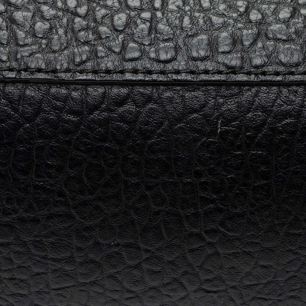 Burberry Grained Leather Ledbury Convertible Hobo (SHF-jy9yzD)