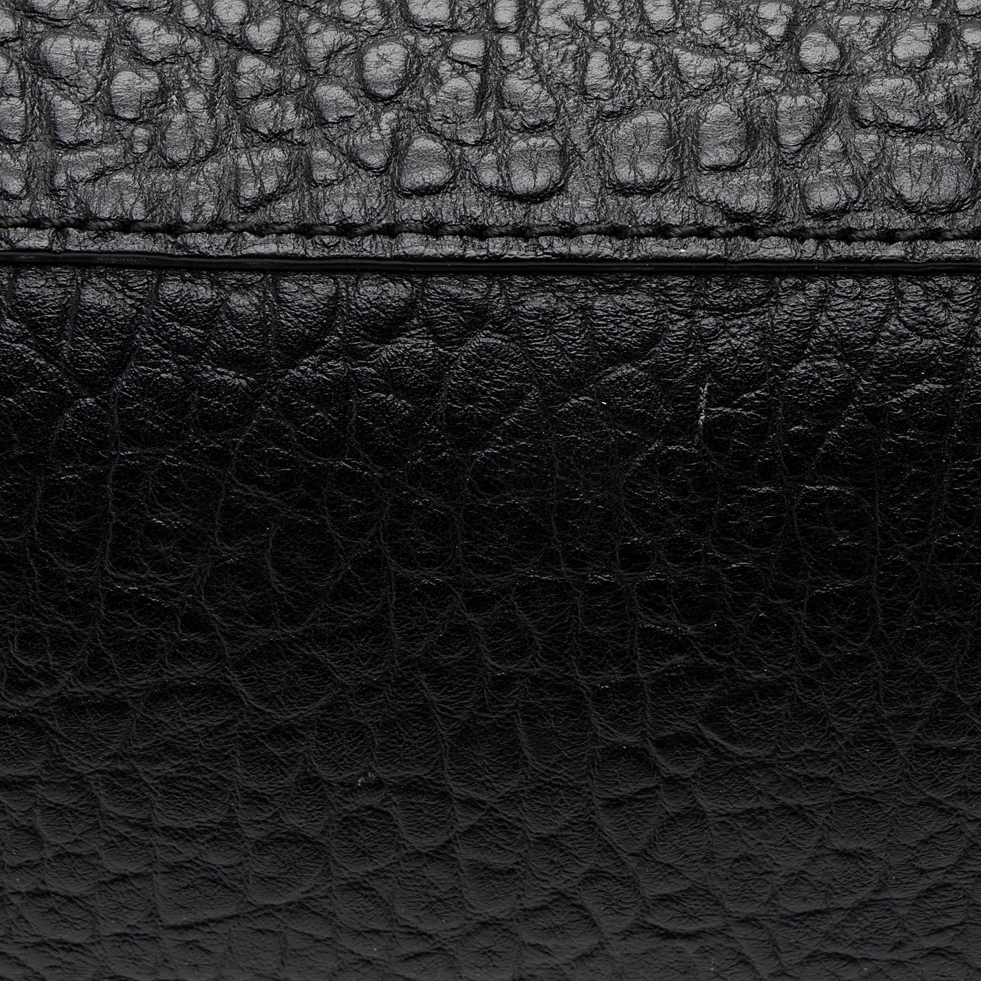 Burberry Grained Leather Ledbury Convertible Hobo (SHF-jy9yzD)