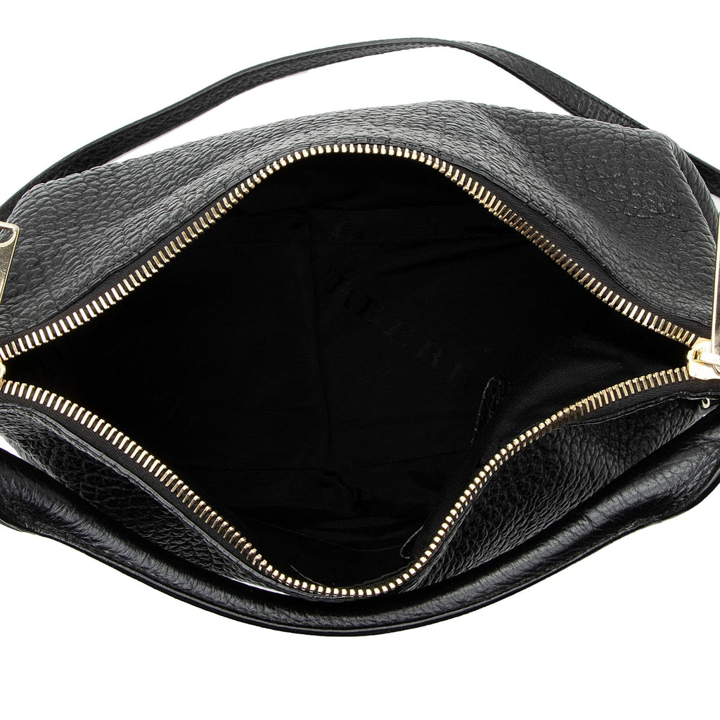 Burberry Grained Leather Ledbury Convertible Hobo (SHF-jy9yzD)