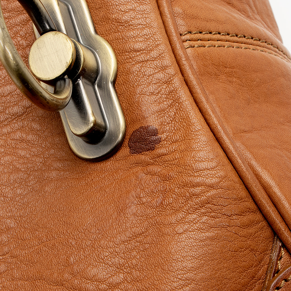 Burberry Grained Leather Shoulder Bag (SHF-20214)