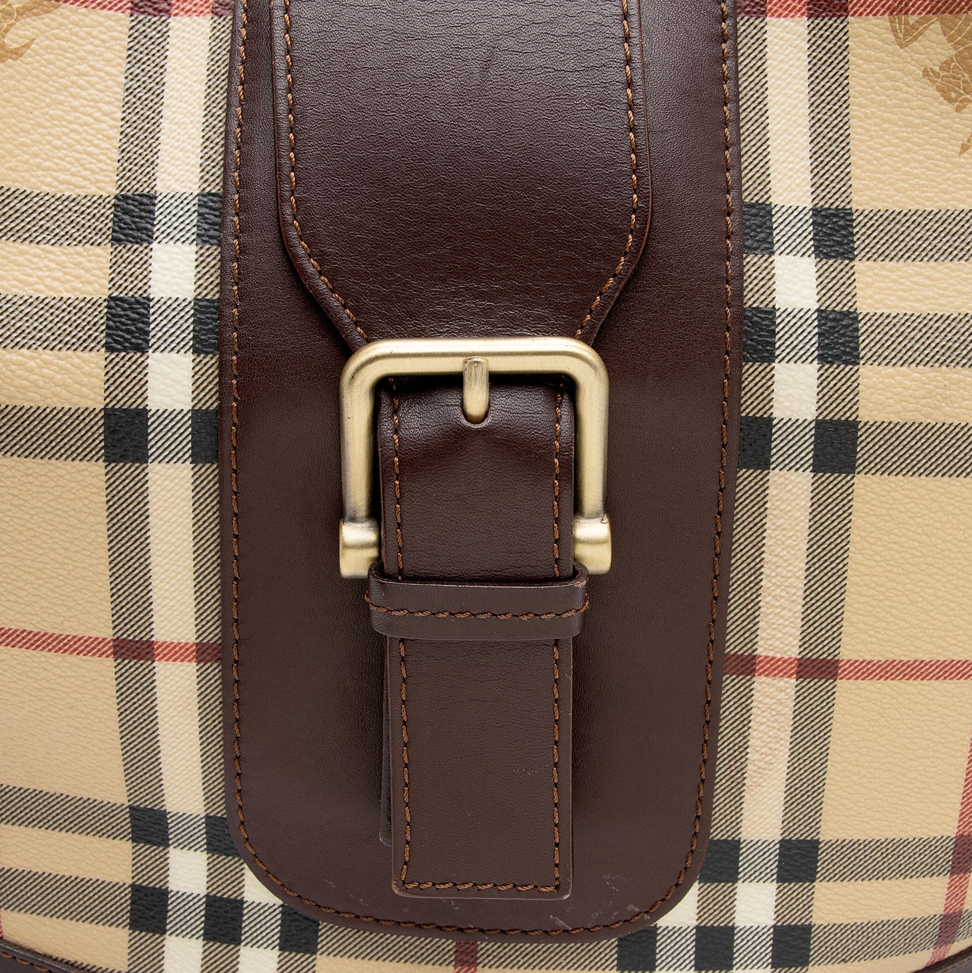 Burberry Haymarket Check Brooke Hobo (SHF-VuXDhl)